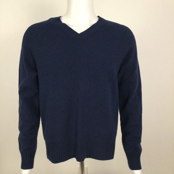 J. Crew Other - J.CREW 100 Percent Lambs Wool Long Sleeved V-Neck Sweater